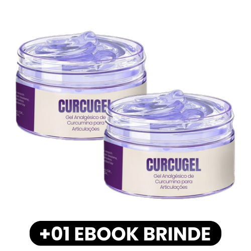 CURCUGEL - Gel Analgésico de Curcumina para Articulações