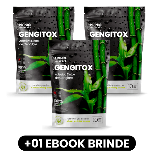 GENGITOX – Adesivo Detox de Gengibre