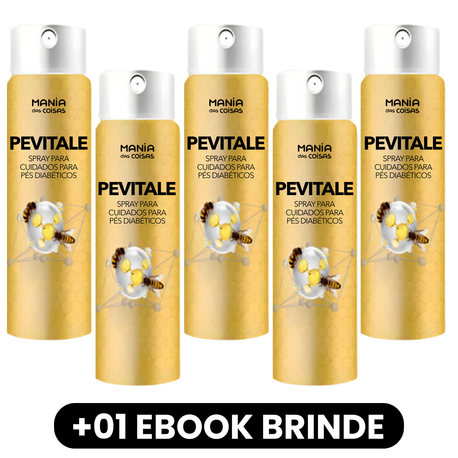PEVITALE - Spray para Cuidados para Pés Diabéticos