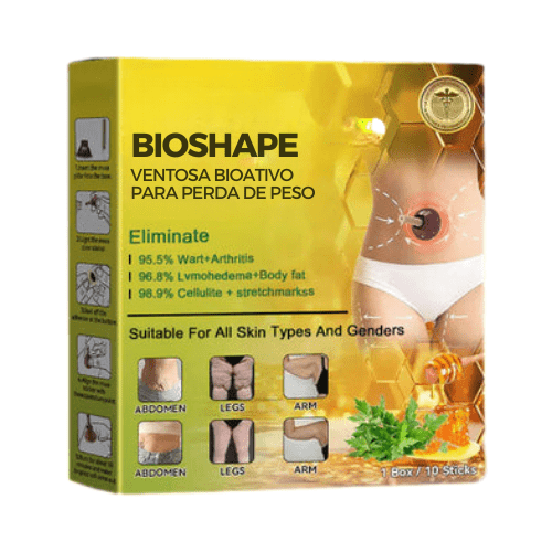 BioShape – Ventosa Bioativo para Perda de Peso - Mania das CoisasBioShape – Ventosa Bioativo para Perda de PesoMania das Coisas