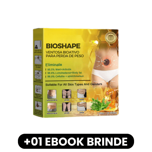 BioShape – Ventosa Bioativo para Perda de Peso - Mania das CoisasBioShape – Ventosa Bioativo para Perda de PesoMania das Coisas