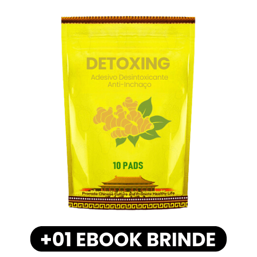 DETOXING - Adesivo Desintoxicante Anti - Inchaço - Mania das CoisasDETOXING - Adesivo Desintoxicante Anti - InchaçoMania das Coisas