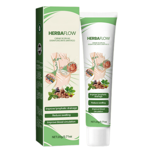 HerbaFlow - Creme de Ervas Desintoxicante Linfático - Mania das CoisasHerbaFlow - Creme de Ervas Desintoxicante LinfáticoMania das Coisas