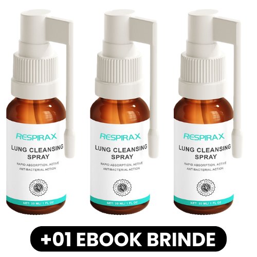 RESPIRAX - Spray Pulmonar - Mania das CoisasRESPIRAX - Spray PulmonarMania das Coisas